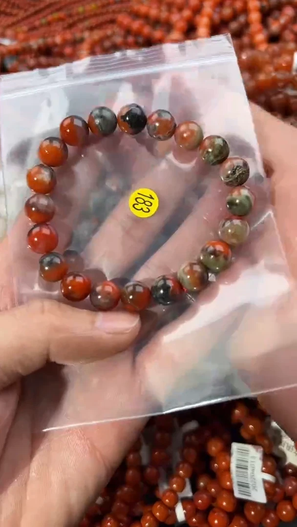 南红玛瑙手串未镶嵌10