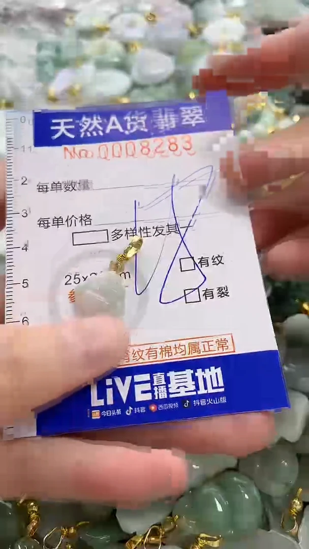 颈饰未镶嵌翡翠纯天然a货翡翠