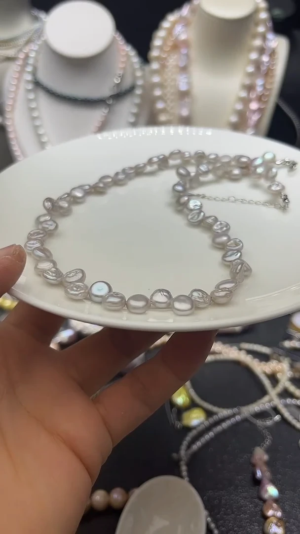 颈饰未镶嵌淡水珍珠多人