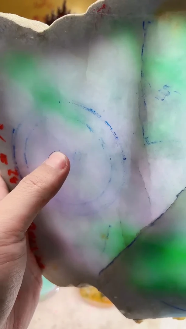 翡翠挂件未镶嵌A货张麦2905