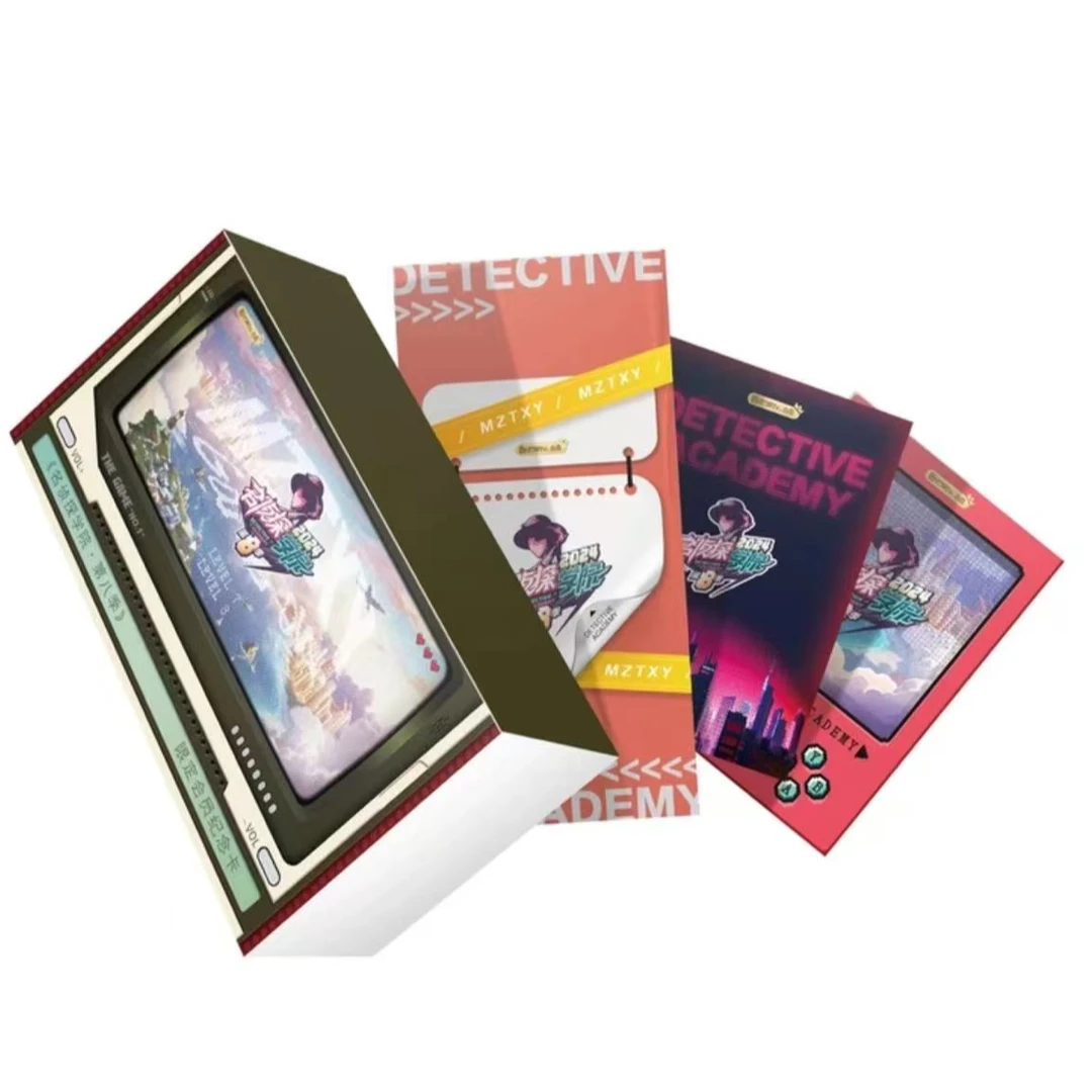 平拆+PK+许愿 芒果TV《名侦探学院第八季》限定典藏卡 盲盒代拆