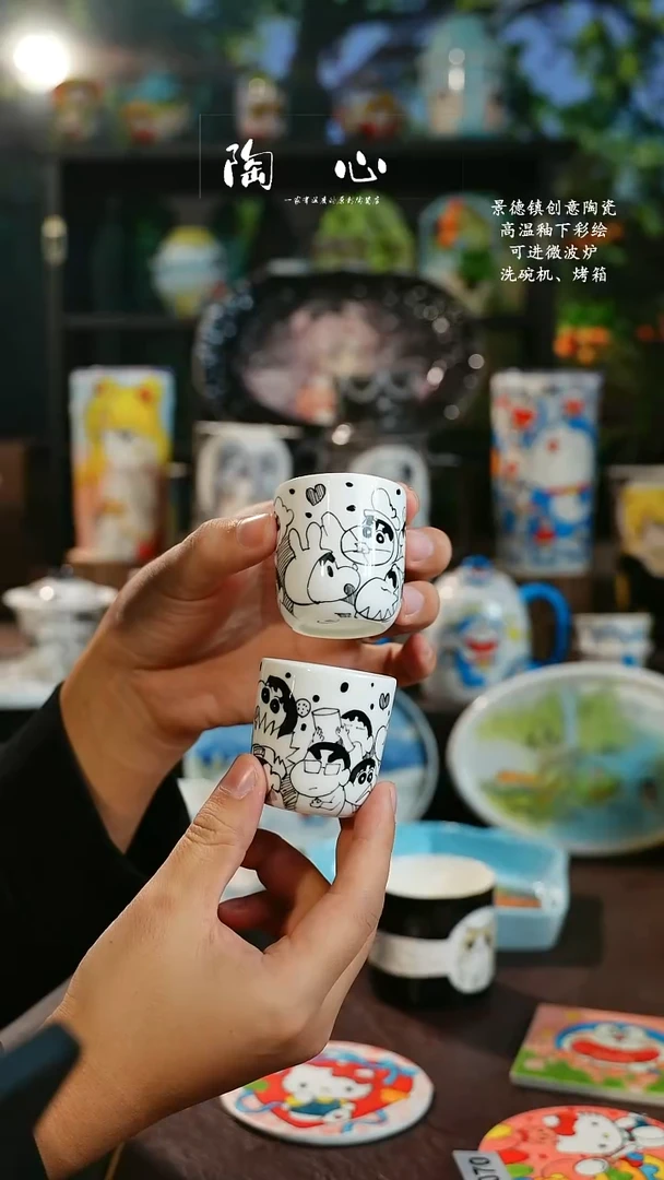S**.景德镇高温釉下彩纯手工手绘