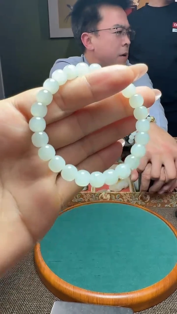 未镶嵌手串和田玉于田料