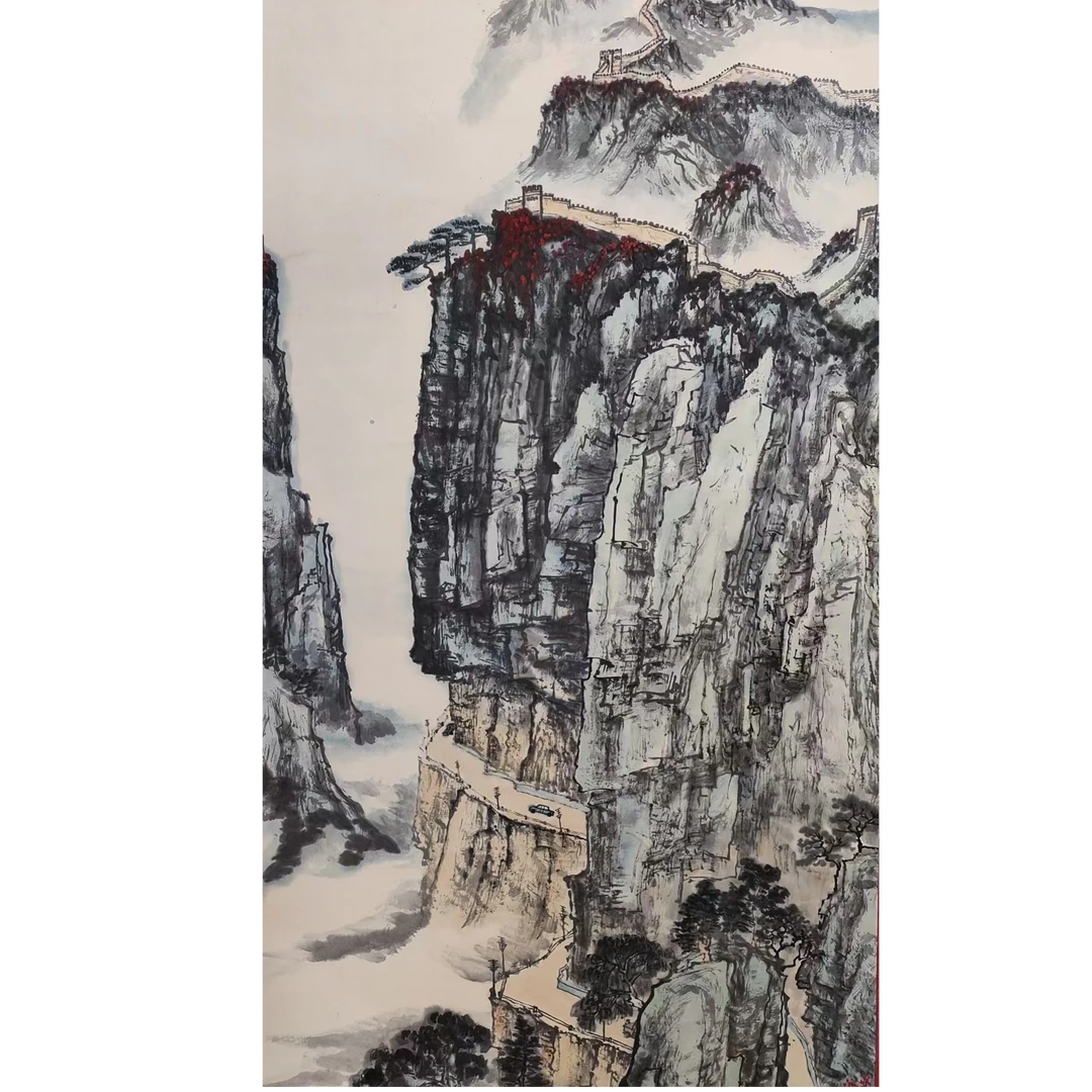 钱SY款山水立轴138/67