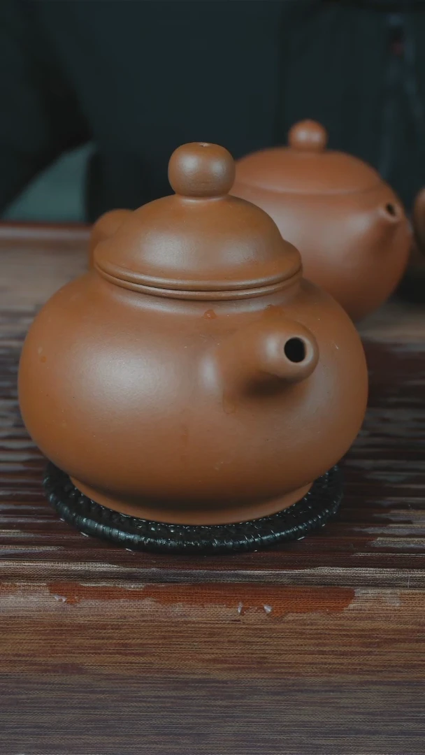 【闪购商品】紫砂茶壶圆壶全手工壶