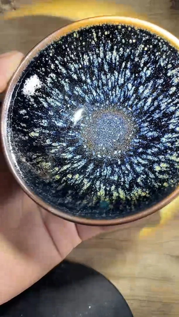 茶盏老木头精选柴烧建盏71