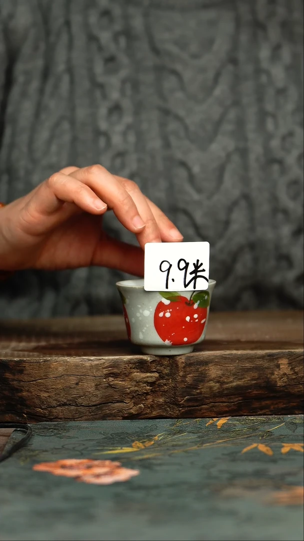 【闪购商品】杯釉下彩手工手绘同款陶器