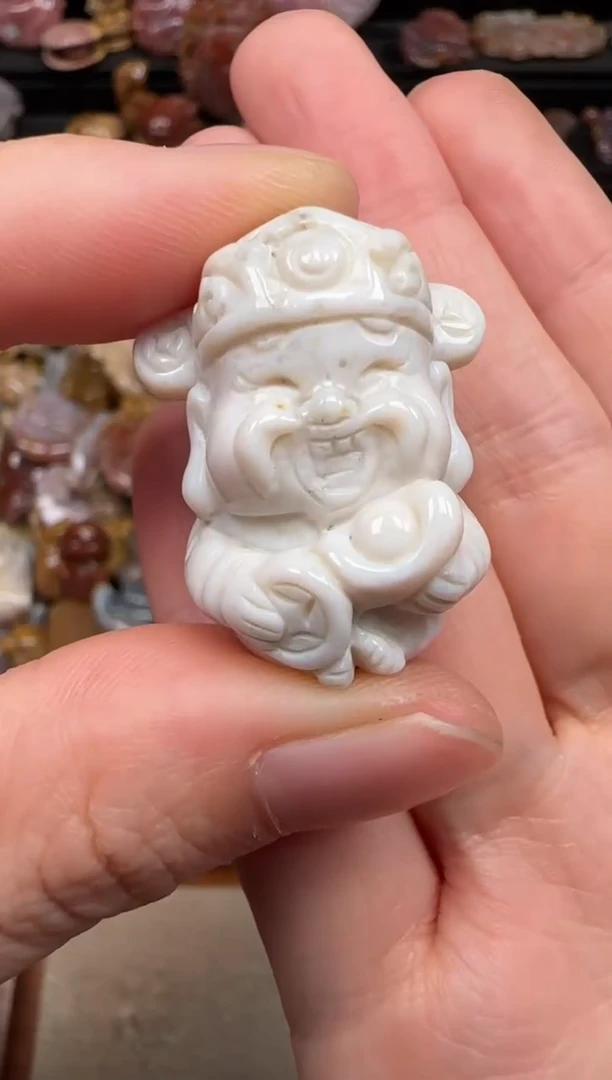 硅化珊瑚（珊瑚玉）未镶嵌颈饰680