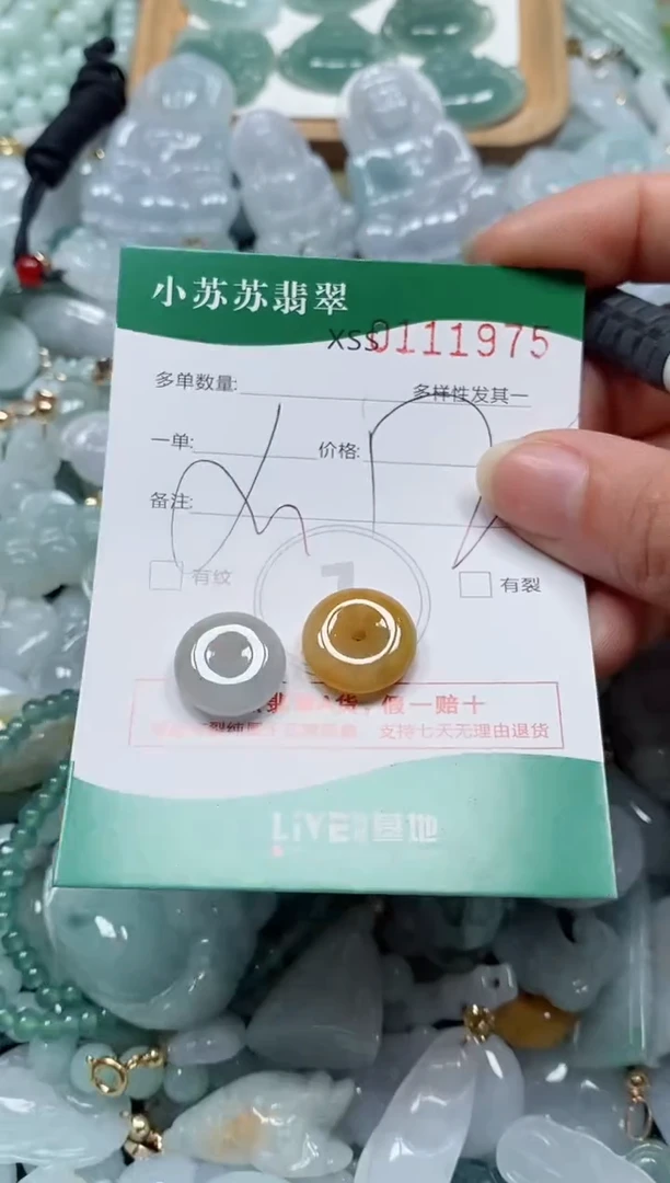 【闪购商品】翡翠颈饰未镶嵌闪购商品0111975