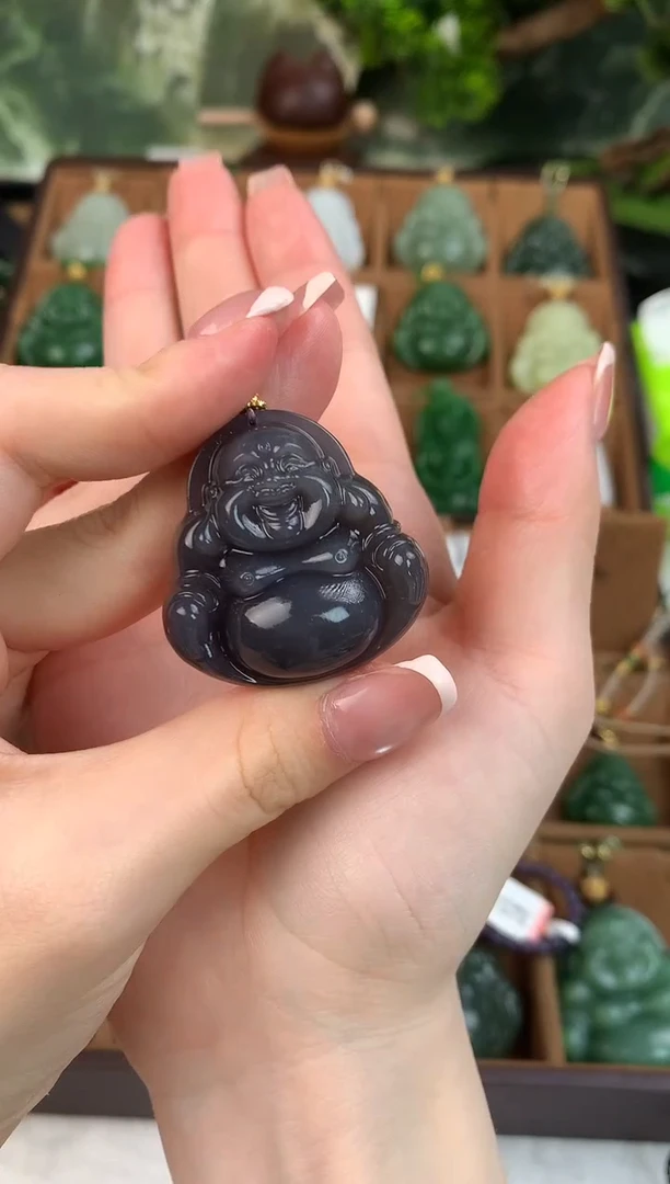 颈饰未镶嵌和田玉吊坠30mm