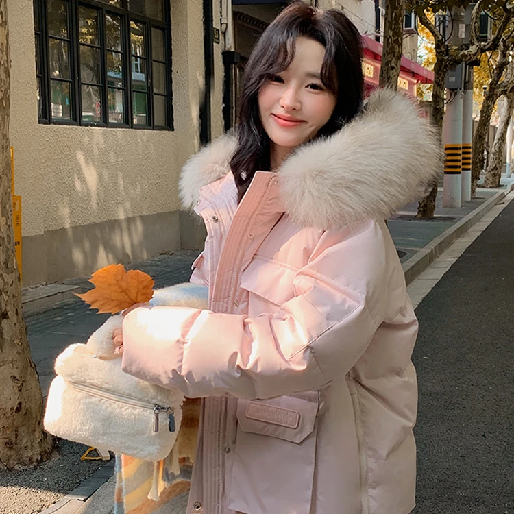 丹麦之冬极寒系列派克工装棉服女款2025冬季加厚超好看棉衣外套潮