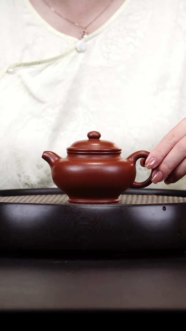 茶壶紫砂悦茗壶紫砂壶      5（红降坡）