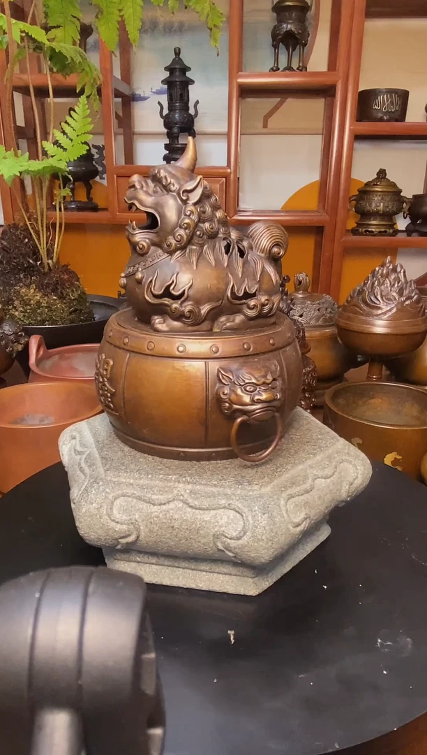 苏工 精品仿古铜香炉