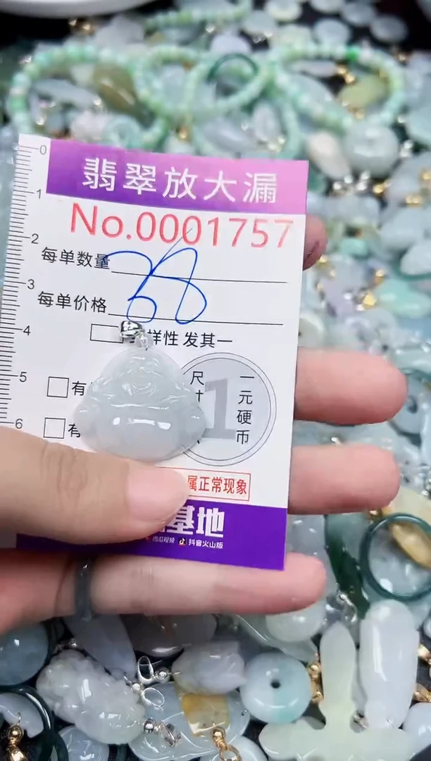 颈饰未镶嵌翡翠1757