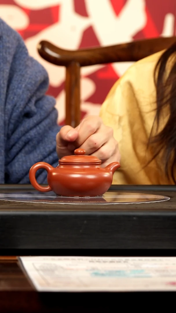 【闪购商品】紫砂茶壶GJY 红皮龙 仿古