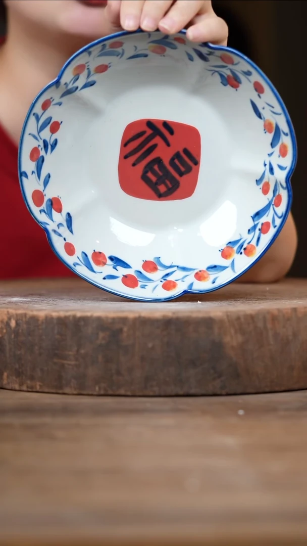 瓷片景德镇高温釉下彩（食品级）