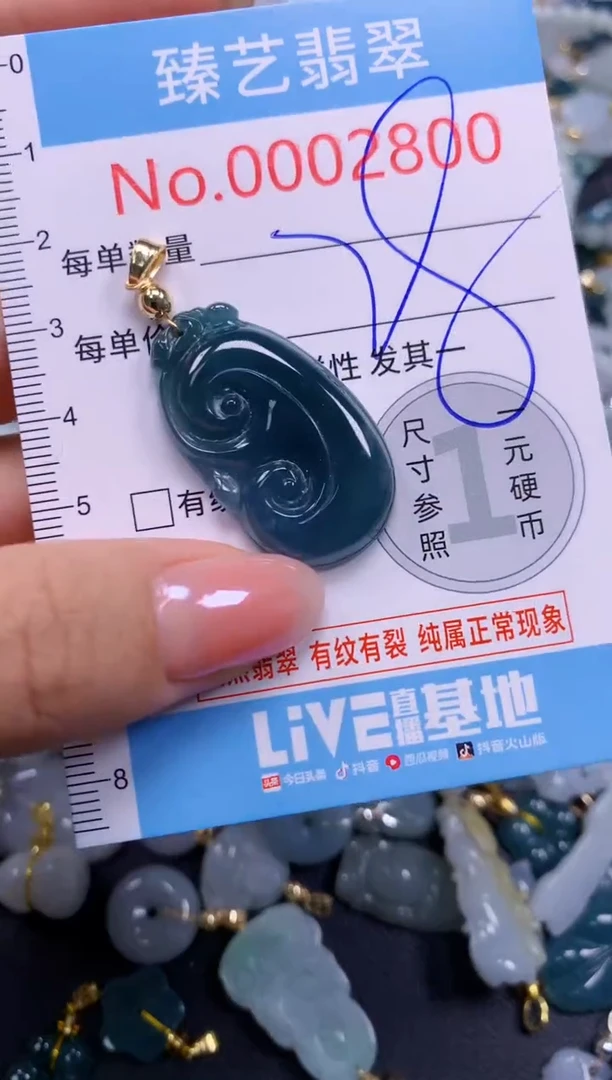 颈饰未镶嵌翡翠2880