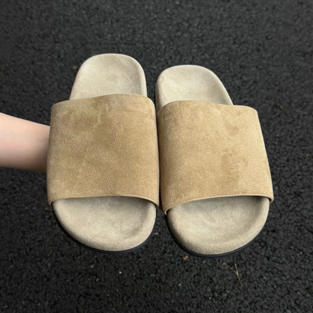 高货row老钱风勃肯2025夏季新款半拖女一字拖鞋外穿休闲凉拖鞋女