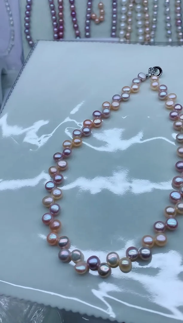 淡水珍珠未镶嵌颈饰淡水珍珠项链
