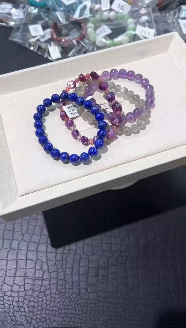 水晶手链未镶嵌19t多样性发其一【1组】默认微瑕