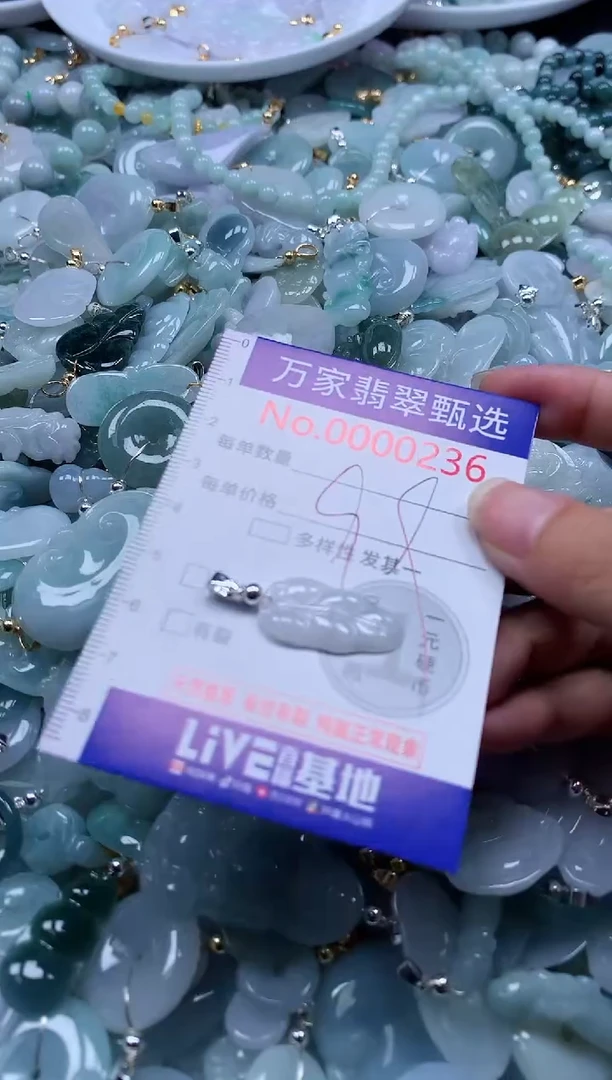 翡翠未镶嵌吊坠(不含链)236