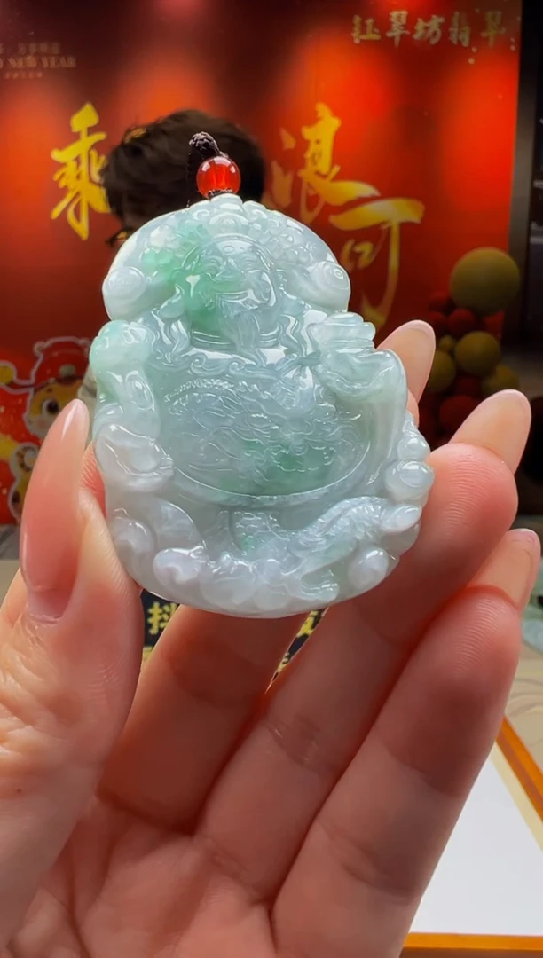 【闪购商品】翡翠颈饰未镶嵌Y2025-2-18-4