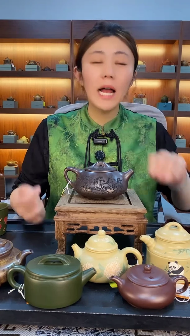 茶壶紫砂大品马到成功景舟石瓢 赤龙血砂（速干）赵园静