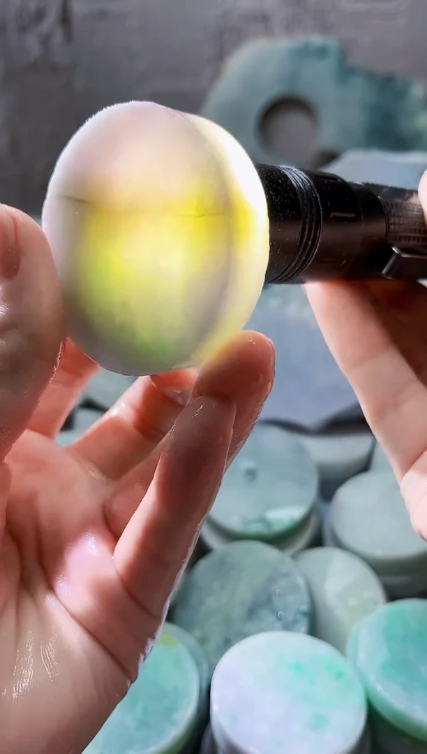 裸石翡翠天然翡翠A货古 南 961