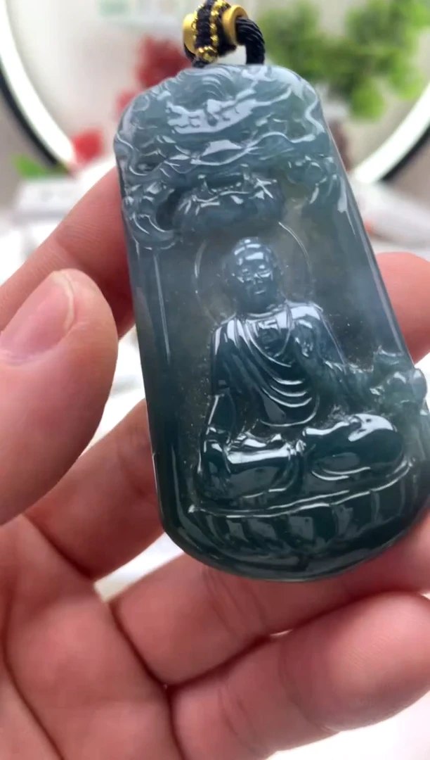 【闪购商品】翡翠颈饰未镶嵌阿弥