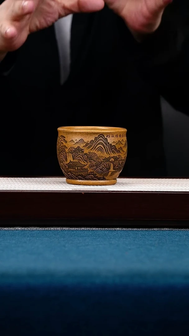 茶壶紫砂龙骨金砂主人杯
