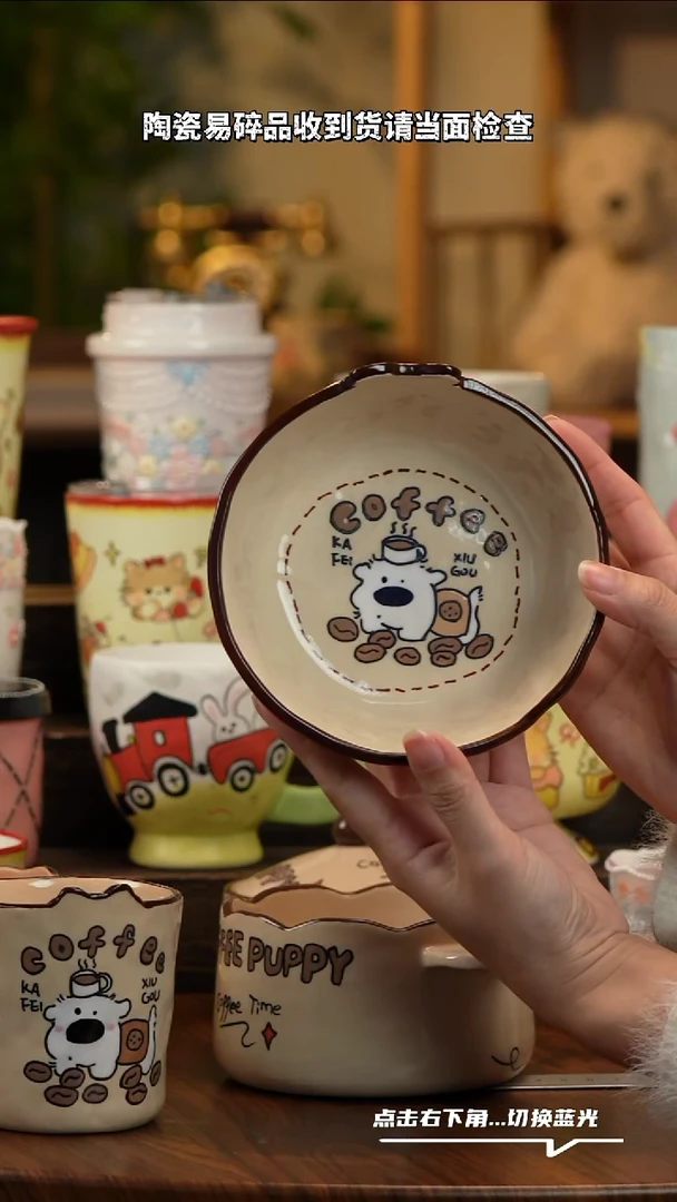 瓷片A005景德镇原创手工陶瓷
