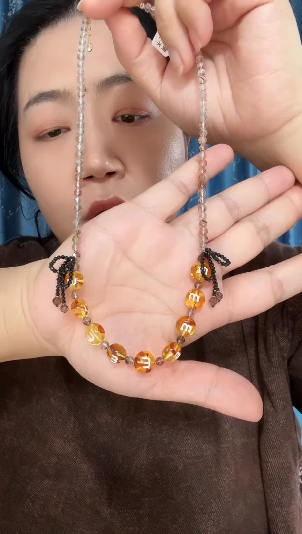 【闪购商品】琥珀项链未镶嵌琥珀项链