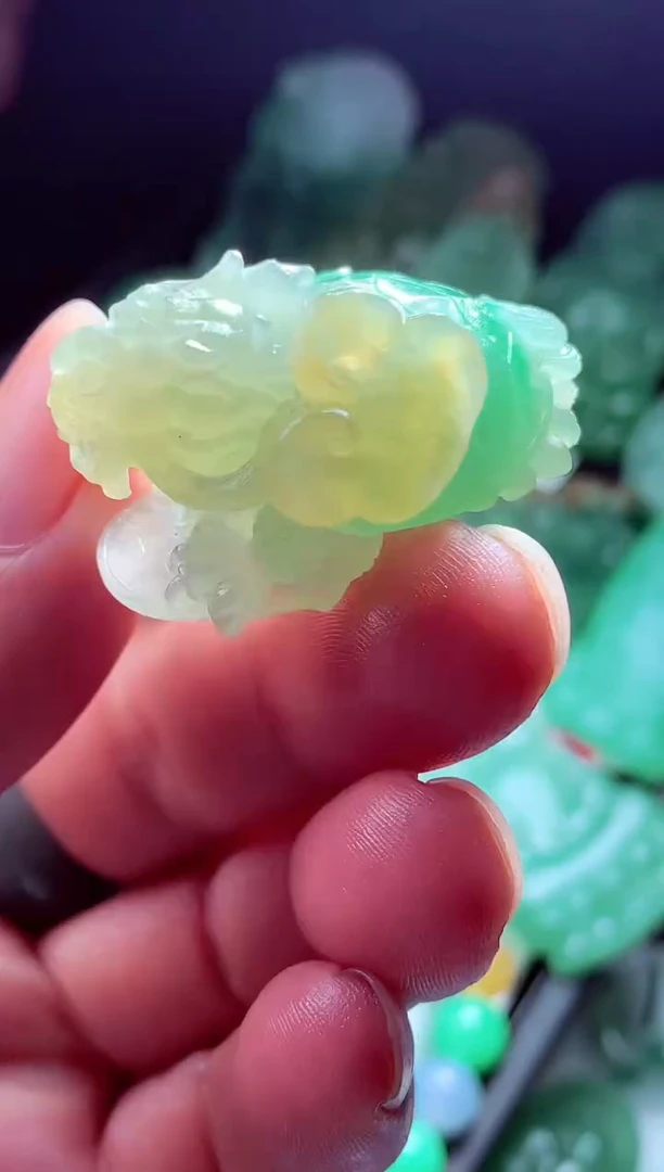 未镶嵌定制翡翠颖*#翡翠毛货定制