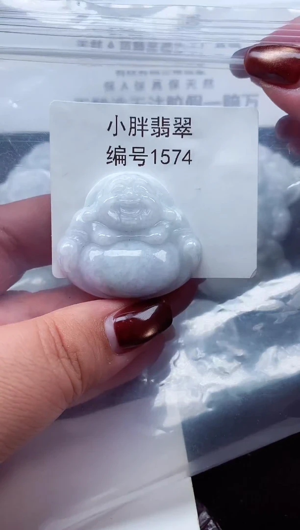 颈饰未镶嵌翡翠缅甸天然A货翡翠1574
