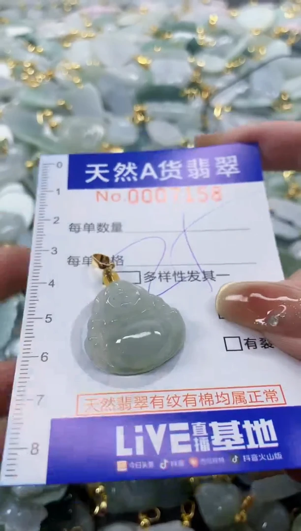 颈饰未镶嵌翡翠天然A货翡翠