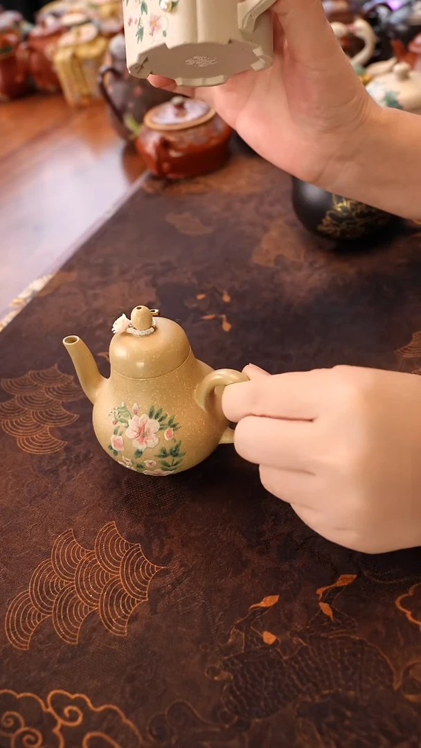 茶壶紫砂本绿思婷