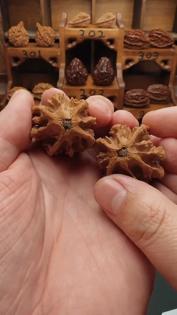 【闪购商品】文玩核桃吊坠WCLG楸子打包