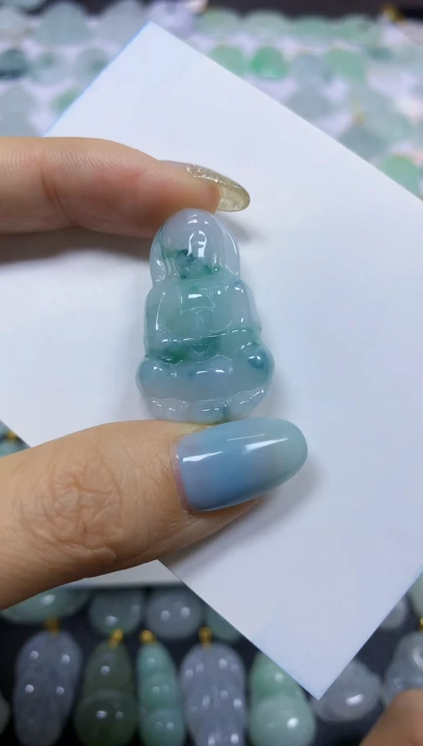 翡翠未镶嵌颈饰天然翡翠A货