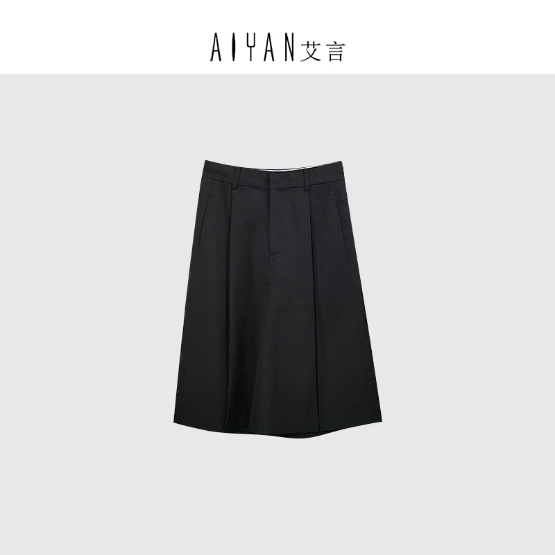 【keke定制-CK688】-夏季新款百搭轻薄舒适高级感休闲女装短裤