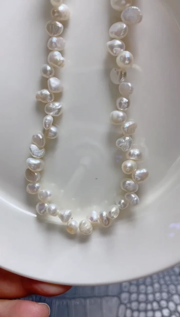 淡水珍珠未镶嵌颈饰0034