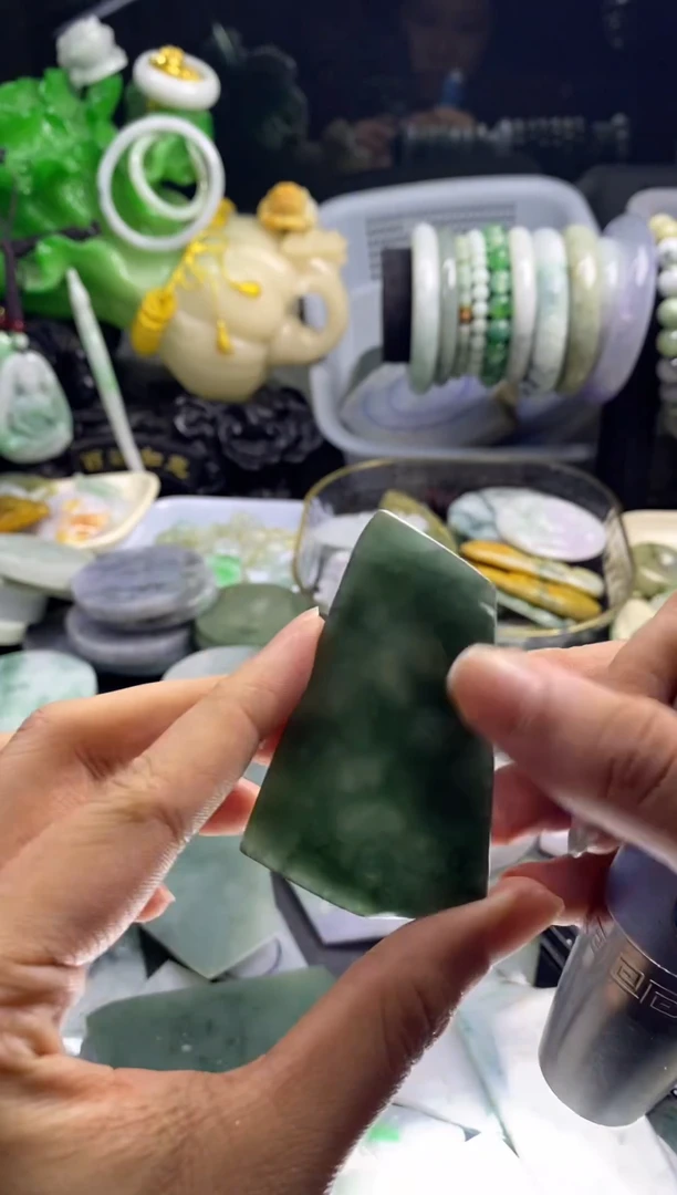 散珠翡翠翡翠A货10