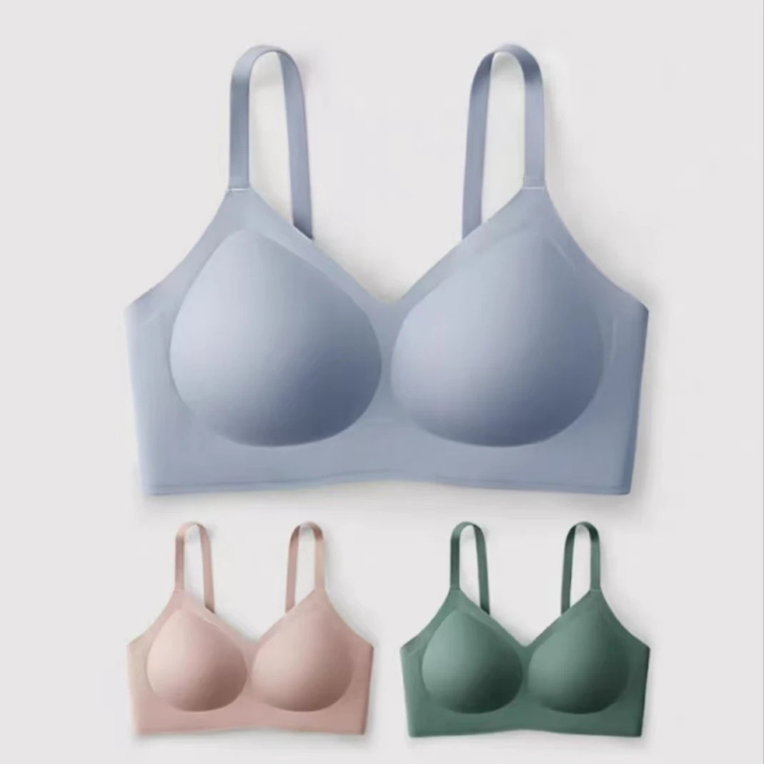 612/28-246/118-8 软支撑内衣胸聚拢无痕透气无钢圈背心吊带内衣