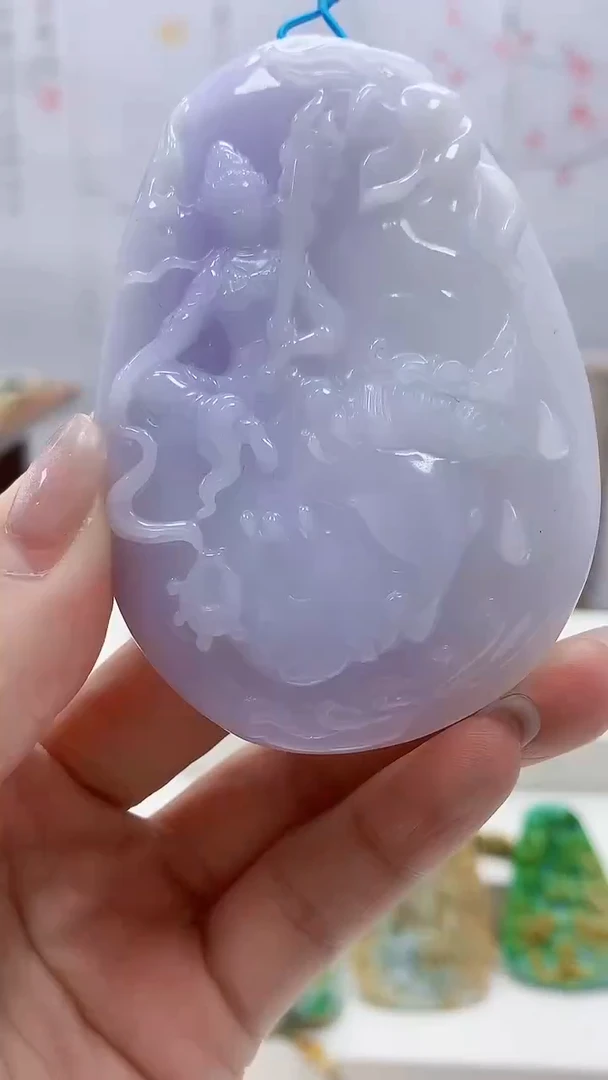 定制翡翠未镶嵌5159lr-毛货挂件114