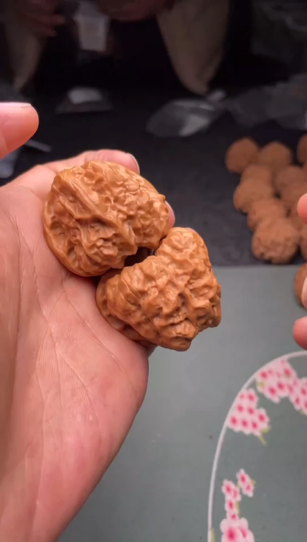 把件文玩核桃a77  蛤蟆头 40尺