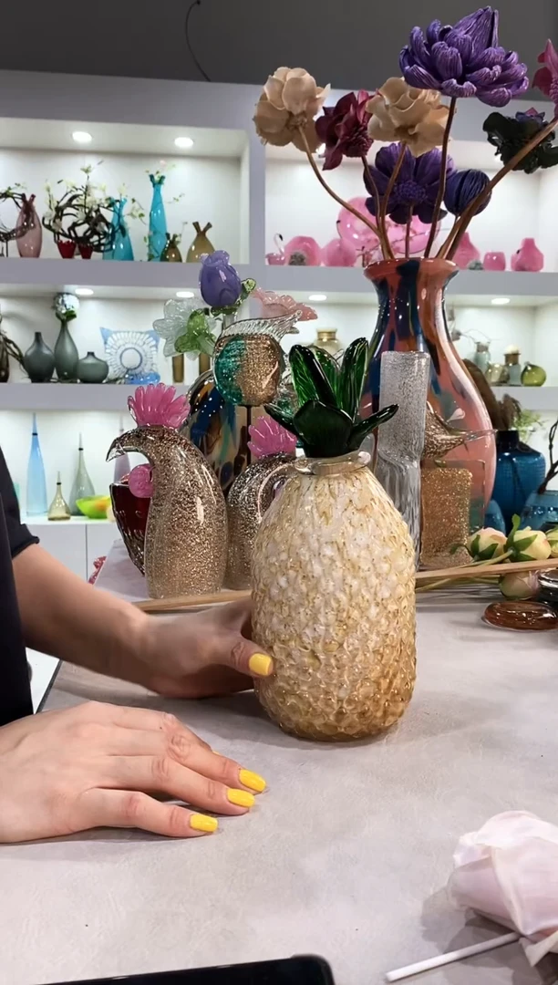 慕忆家手作琉璃花瓶