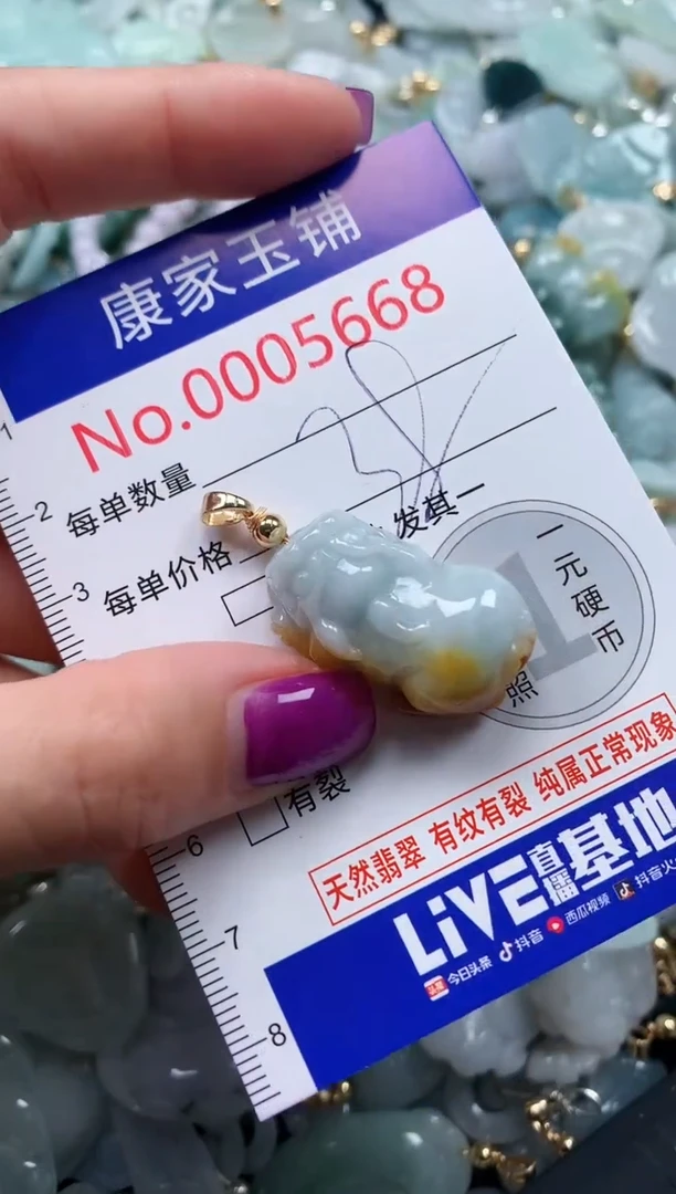 颈饰未镶嵌翡翠5668