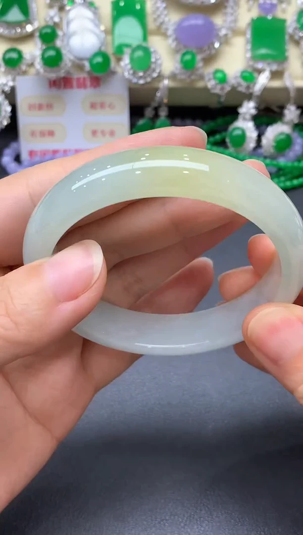 未镶嵌手镯翡翠129-中国好珍宝