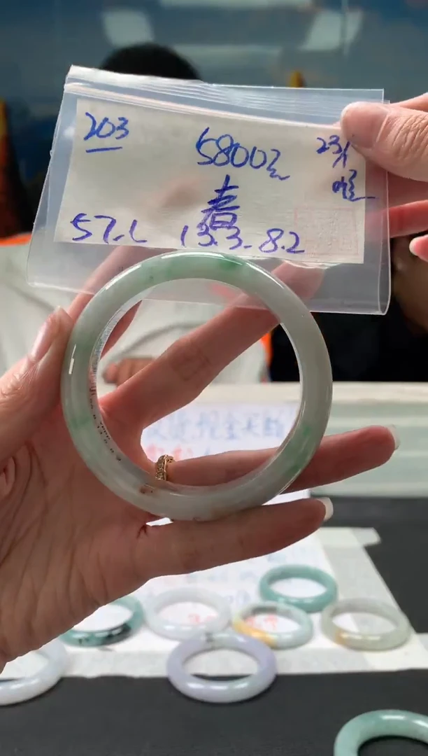 【闪购商品】翡翠手镯未镶嵌翡翠手镯 下单联系小耳机#203