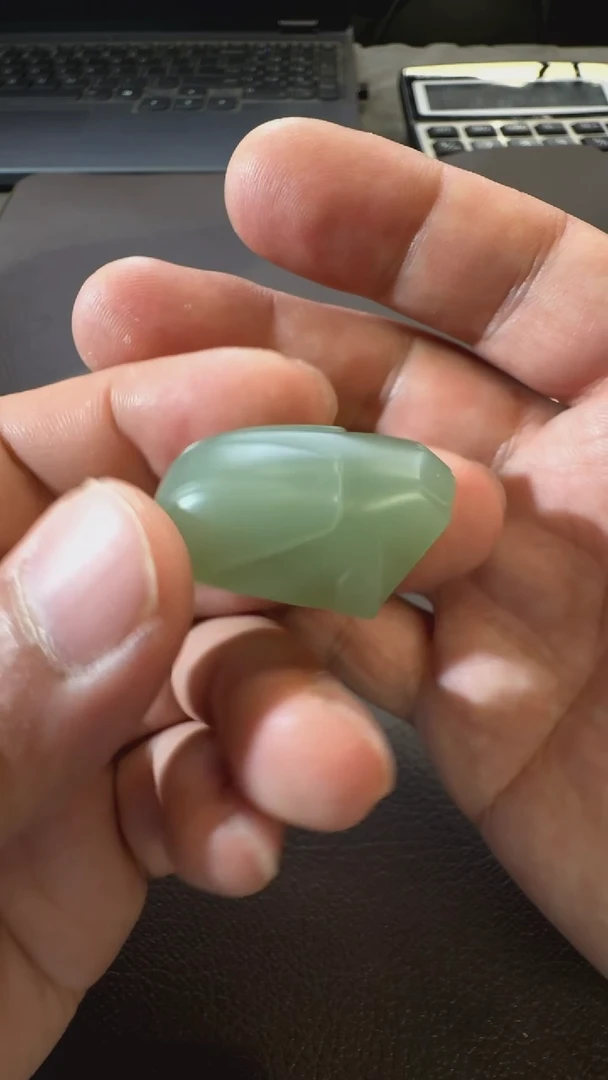 和田玉未镶嵌颈饰51-RYRS-0614