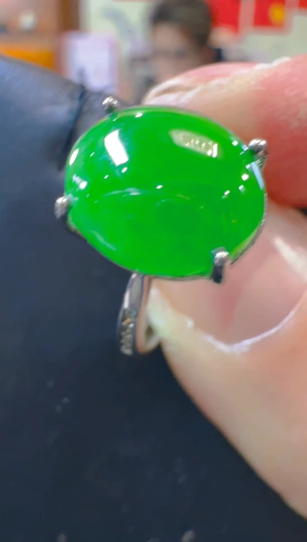 未镶嵌戒指翡翠天然A货翡翠